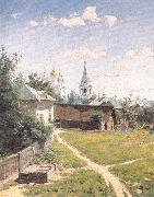 Polenov, Vasily Moscow Courtyard china oil painting artist